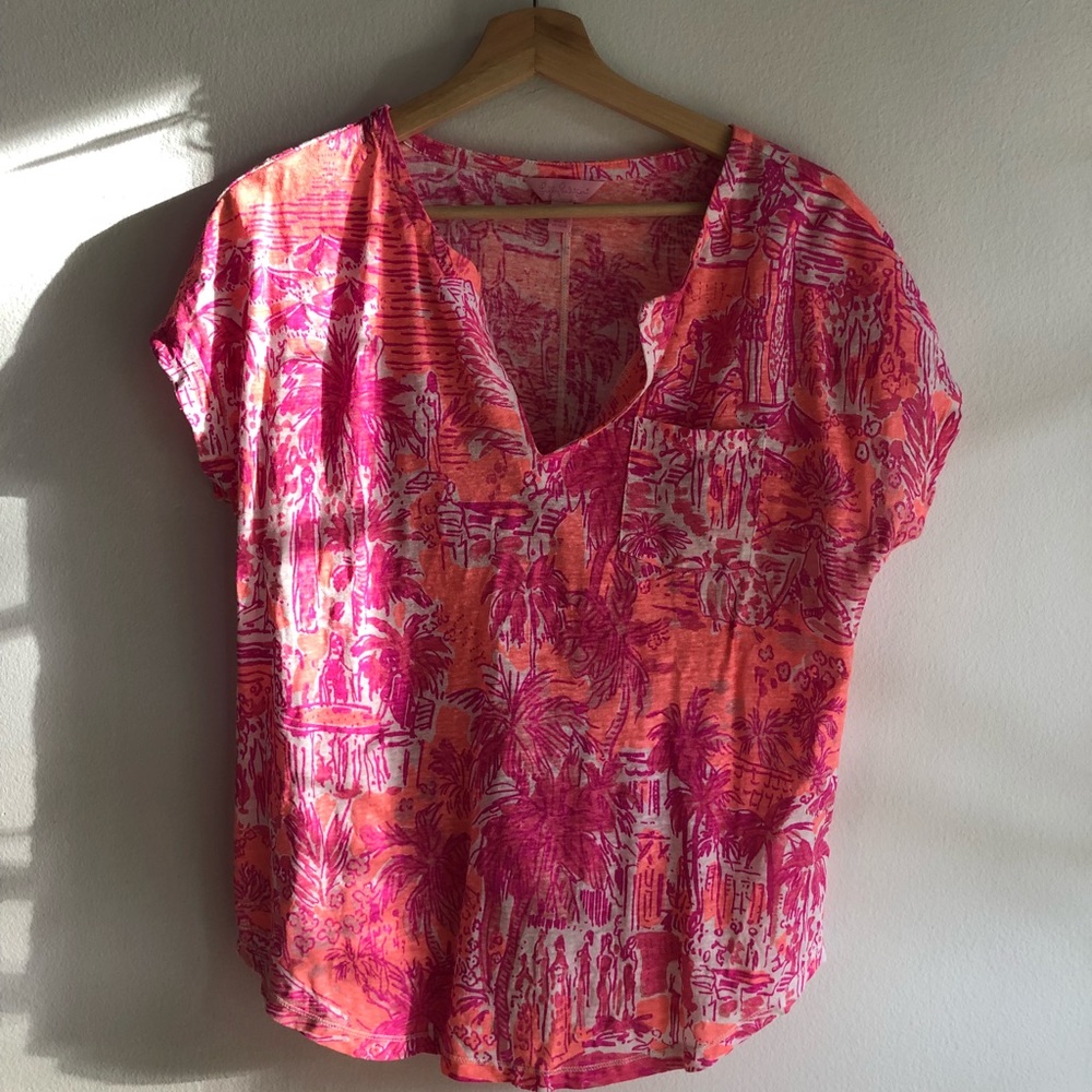 EUC Linen Rule Breakers Shirt